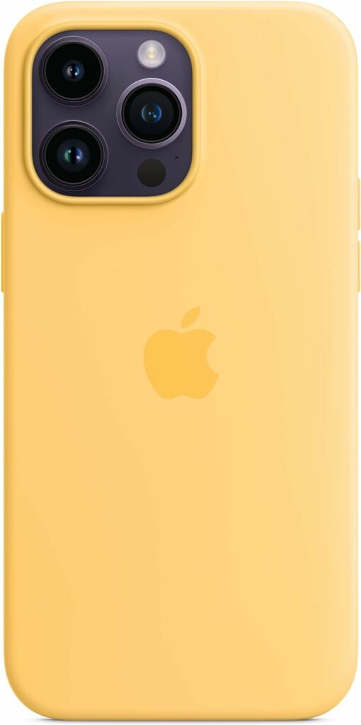 Apple Capa de silicone com MagSafe para iPhone 14 Pro Max – Aurora ​​​​​​​