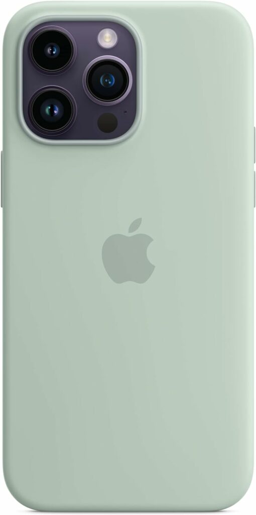 Apple Capa de silicone com MagSafe para iPhone 14 Pro Max – Suculenta ​​​​​​​
