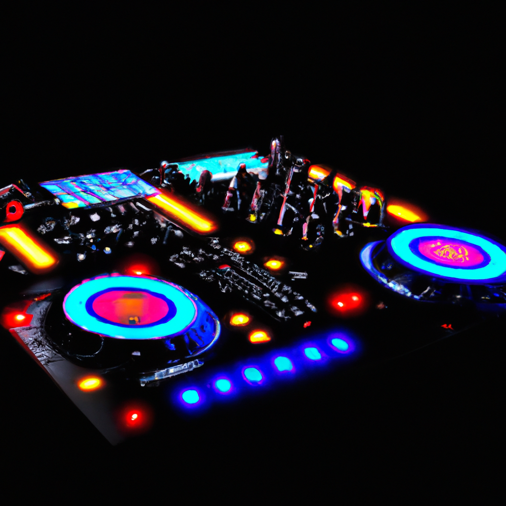 Hercules DJ DJControl Starlight | Controlador de DJ USB de bolso com Serato DJ Lite, jog wheels sensíveis ao toque, placa de som integrada e show de luz integrado