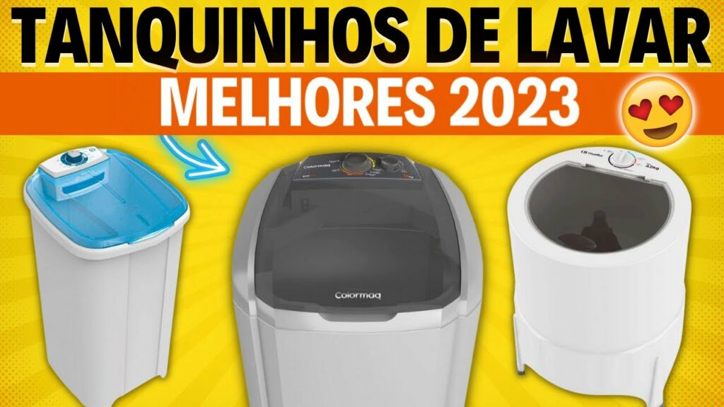 TANQUINHO / LAVADORA DE ROUPAS | Qual Melhor de 2023? 🏆 Opções Custo Benefício!